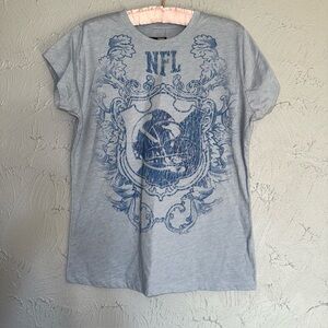 NFL Team Apparel Light Blue Women's T-Shirt